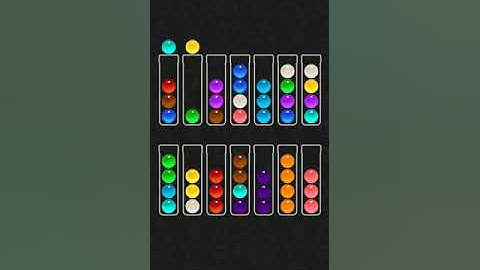 Ball Sort Color Water Puzzle Solution Level 731