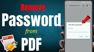How to Remove Password from PDF File (2026) | Unlock PDF Without Password Prompt