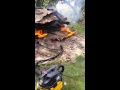 LIFE HACK! shop vac &amp; a bonfire