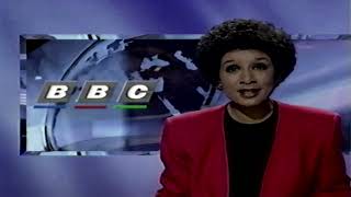 bbc news clip vhs  Monday 3rd May 1993