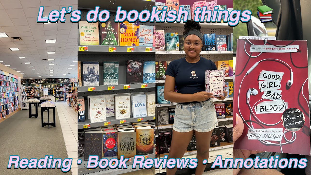 Let's do bookish things 📚 // Book Review, Reading Vlog, Annotations ...