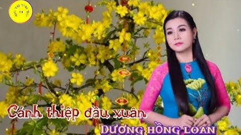 Cánh thiệp đầu xuân. cs Dương Hồng Loan.