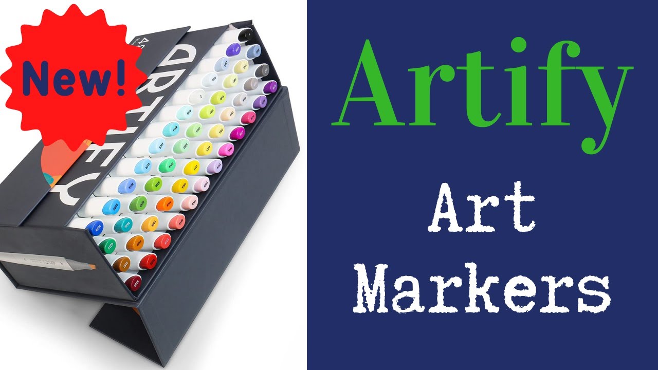 NEW Artify Art Markers - Basic Colors - set of 48 