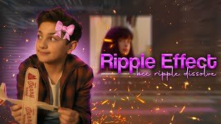 Celebrity Smooth Ripple Dissolve Effect in After Effects | BCC Tutorial 🌊 Wealth