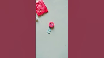 #diy paper clip 😍|| #shorts #youtubeshorts #claycraft