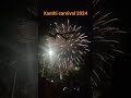 Incredible fireworks in Xanthi Greece