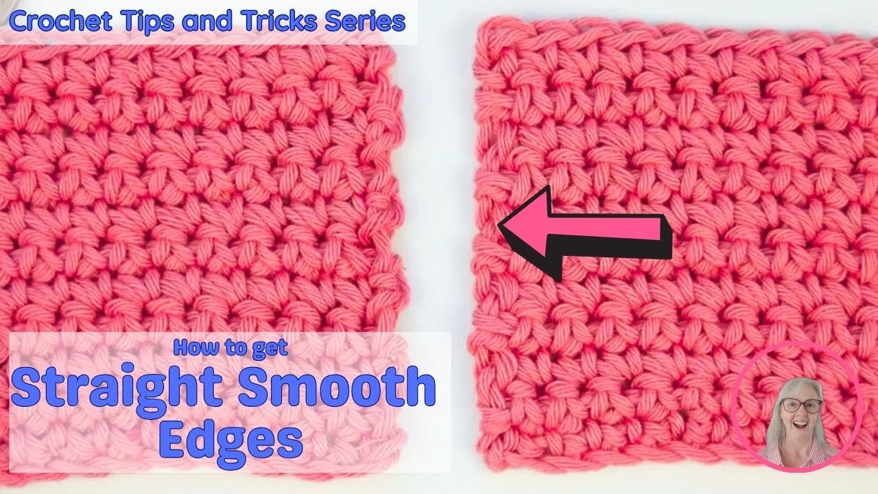 БОЛЕЕ ГЛАДКИЕ И АККУРАТНЫЕ края столбиков без накида (США) - Пошаговое руководство для начинающих...