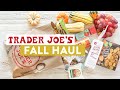 My BIGGEST Trader Joe's Fall Grocery Haul YET!