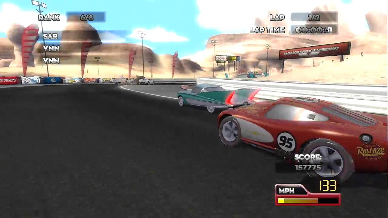 Disney, Pixar, Official Cars Race O Rama HD video game trailer PS3 Xbox  Nintendo Wii and DS 