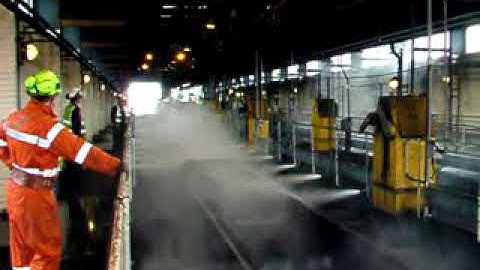 Commissioning of dry fog dust suppression system at coal unloading facility