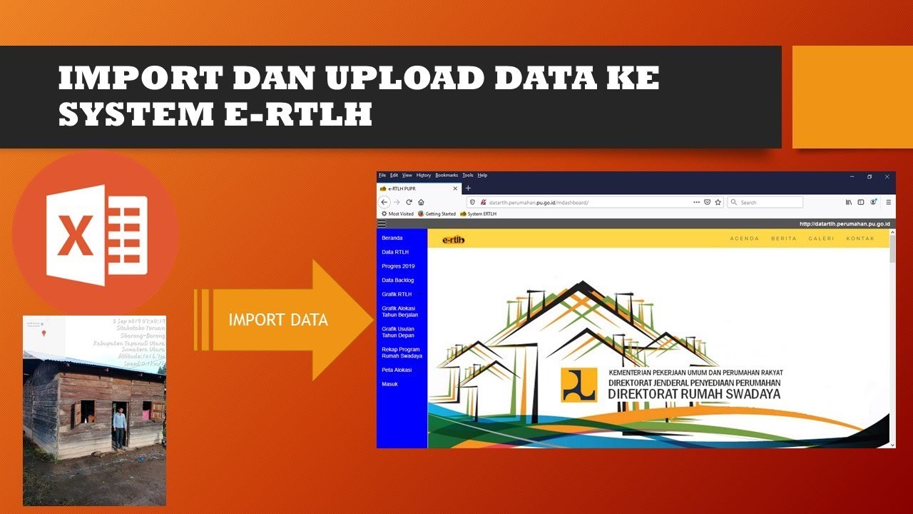 Cara Import Data Format Excel ke Sistem e-RTLH - Tutorial 4 - YouTube