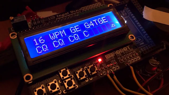 Arduino Cw decoder microphone