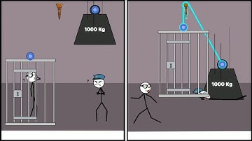 Escape Rope (WEEGOON) Gameplay | Walkthrough - Levels 32-37 Stickman Puzzle Game