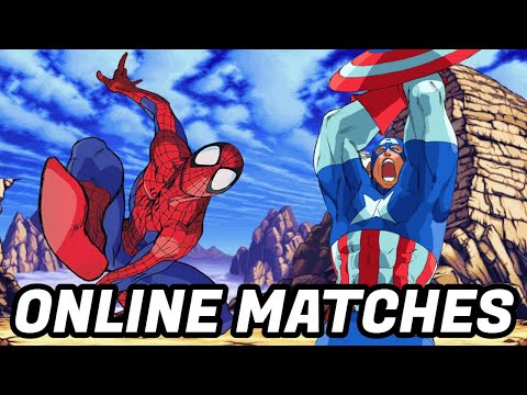 MVC1 - SPIDER-MAN/CAPTAIN AMERICA ONLINE 4!