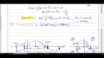 WMA12/01 (Edexcel) IAL P2 January 2023, Q8, Trigonometric Identities & Equations