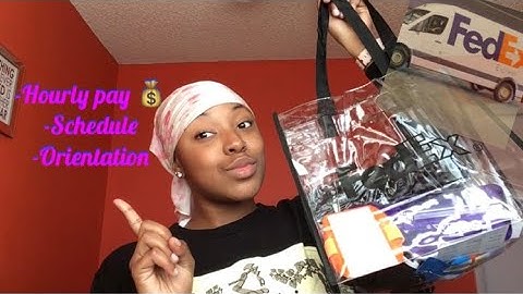 FEDEX ORIENTATION + FIRST DAY AS A PACKAGE HANDLER