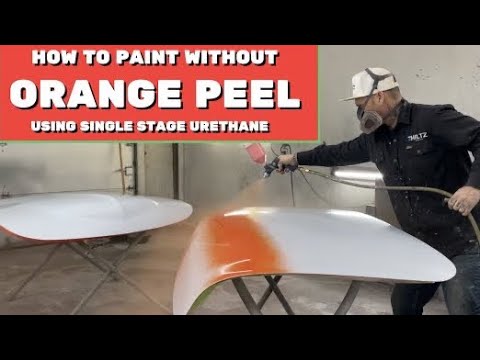 Painting Without Orange Peel Cheap Gun, Cheap Paint