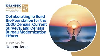 Collaborating to Build the Foundation for the 2030 Census and Census Bureau Modernization Efforts
