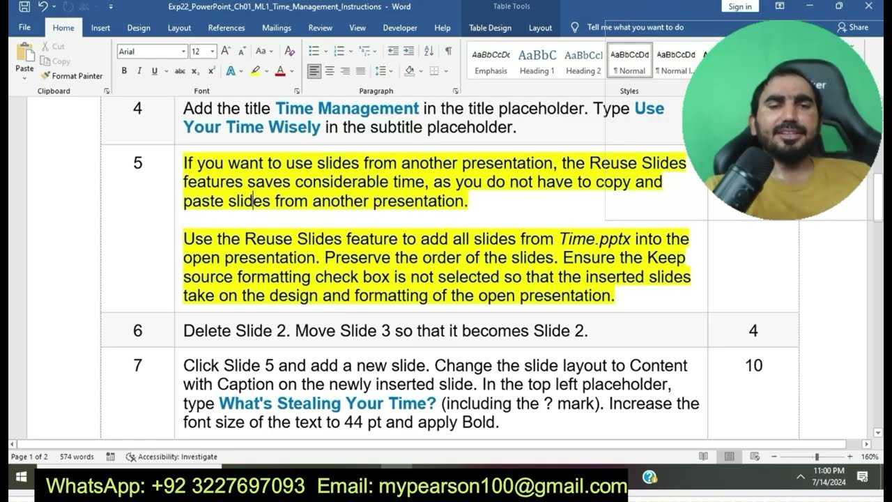 Exp22_PowerPoint_Ch01_ML1_Time_Management | Exp22 PowerPoint Ch01 ML1 Time Management_pptx