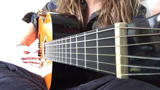 arabic/oriental scale in open tuning