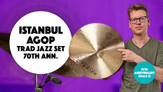 Istanbul Agop | 70th Ann. Trad / Jazz Cymbal Set | Sound Demo