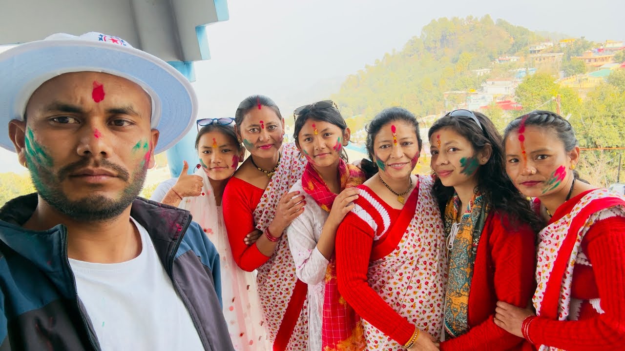 बेरीनाग मैं होली आज #holi