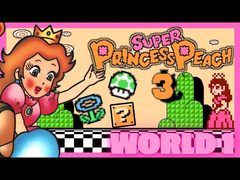 ️ Super Princess Peach 3 - SMB3 Mod | World 1 ️ - YouTube