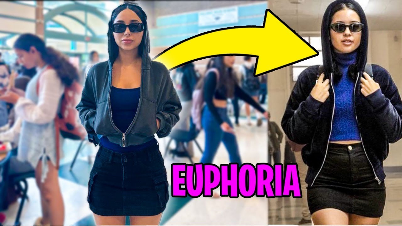 Dressing up like Maddy from EUPHORIA for every week