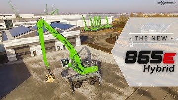 The new powerful 90 ton material handler - SENNEBOGEN 865 E (English)