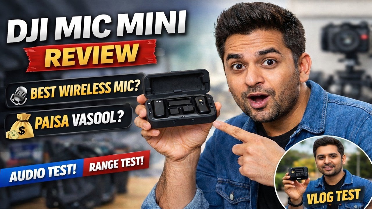 DJI Mic ワイヤレスピンマイク スマホ Vlog YouTubeに 先行レビュー】ミラーレス・スマホにアクションカメラも！新時代