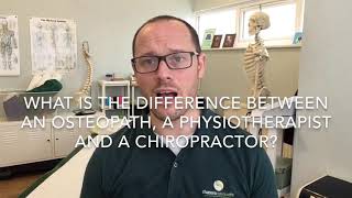 Difference Between Osteo Physio And Chiro