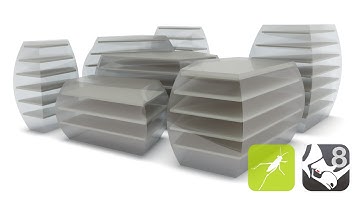 Rhino Grasshopper Parametric Design Building Design Script - DCOparametric #grasshopper #parametric