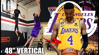 Meet the Los Angeles Lakers NEW FREAK ATHLETE From The 2023 NBA Draft Coming Soon... ft Kaodirichi image
