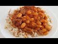 Фасоль с мясом/Турецкая кухня/Куру фасулье/Kuru fasülye