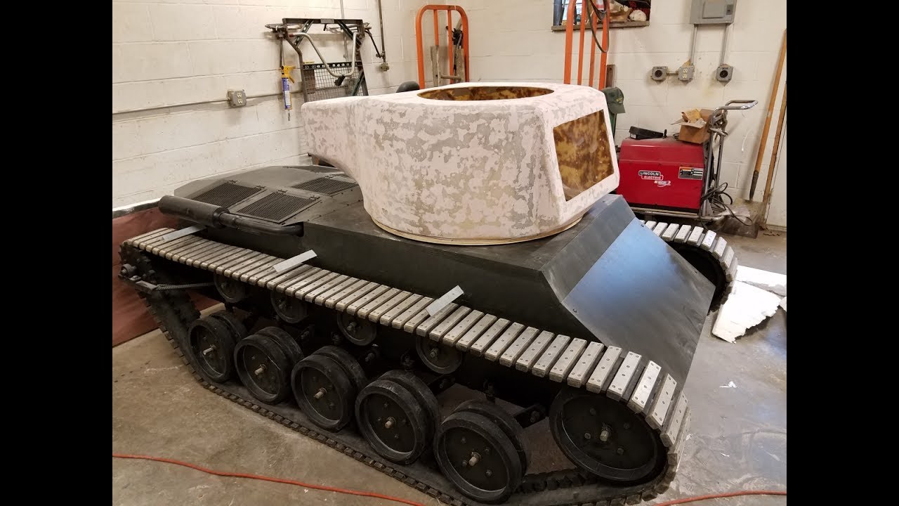 Homemade Tank Part 23 (Turret) YouTube