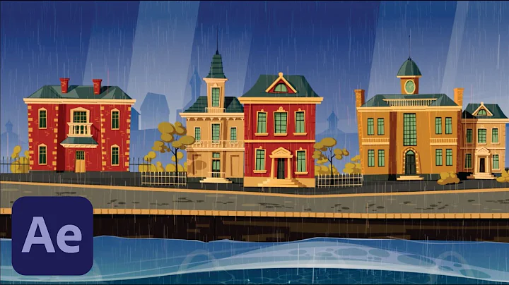 Adding Rain to Images with CC Rainfall Effect in Adobe After Effects!