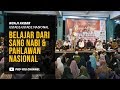 Belajar dari sang nabi dan pahlawan nasional  ngaji akbar  launching novel spjt