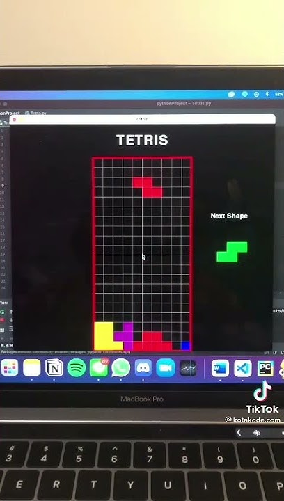 Cara Bikin Tetris dengan Python - YouTube