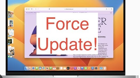 How to force standard users to do major updates on macOS such as macOS Ventura on M1 macs using JAMF