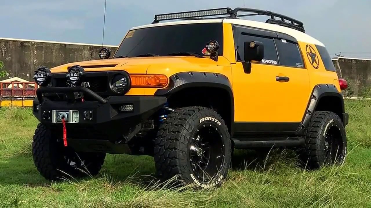 2020 Toyota Fj Cruiser Heavily Modified Beast Youtube