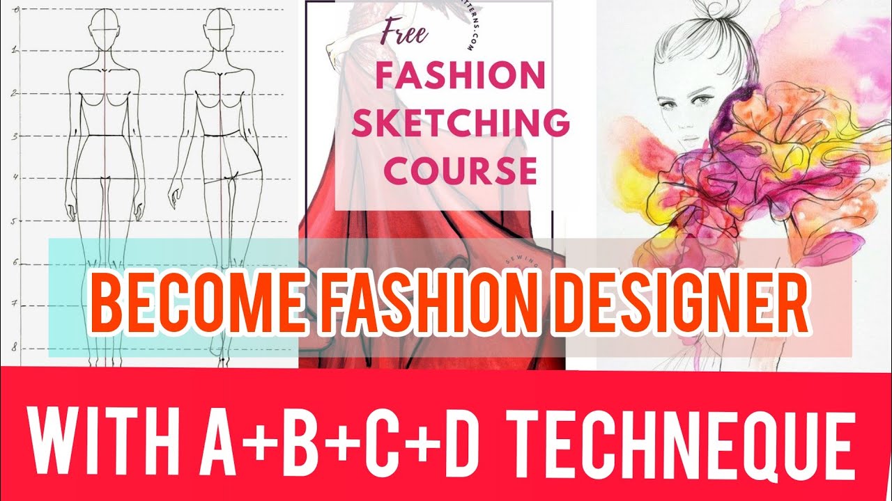 Online Fashion design Course /Design Drafting Cutting Class -5 - YouTube