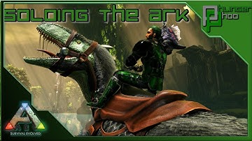 Soloing the Ark S4E134 - ABERRATION DAY 6 JOURNEY FOR BLUE GEMS - MEGALOSAURUS TAMING