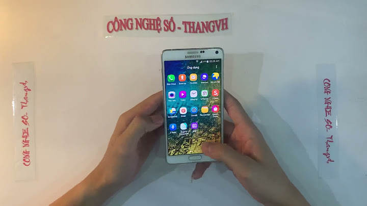 Hướng dẫn sử dụng phần mềm imon2 trên note 4