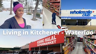 LIVING IN KITCHENER - WATERLOO ONTARIO | RUNNING ERANDS | GROCERY SHOPPING | DRIVE WITH ME !