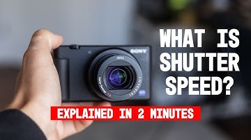 Learn Camera Shutter Speed In 2 Minutes
