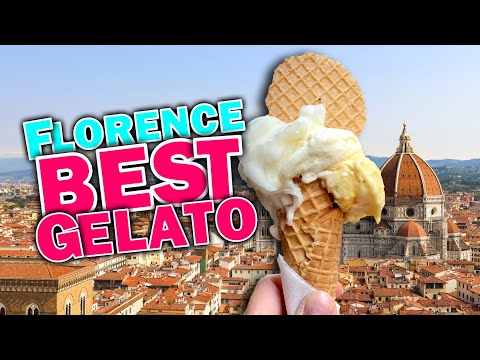Video: Top Gelato-butiker i Florens, Italien