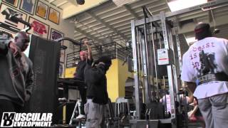 Dexter Jackson training back 6 weeks from Mr Olympia 2013