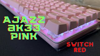 Teclado Mecánico AJAZZ AK33 Pink/Rosado/Rebel Fun screenshot 4