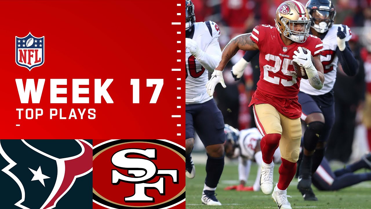 49ers Top Plays from Week 17 vs. Texans San Francisco 49ers YouTube