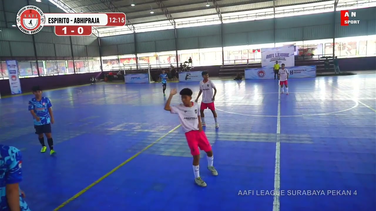 ESPIRITO FC VS ABHIPRAJA FC - AAFI LEAGUE SURABAYA U16